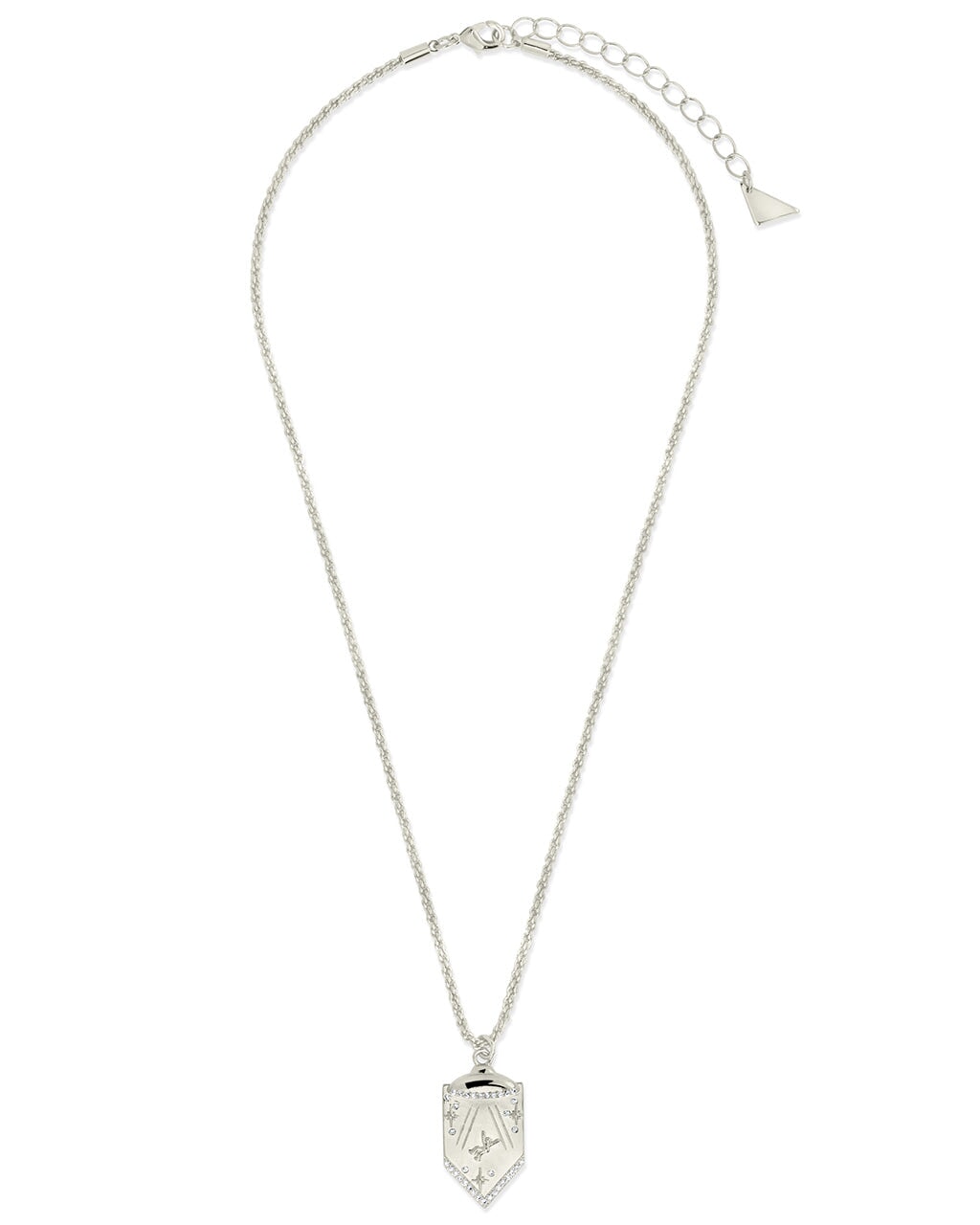 Beam Me Up CZ Pendant Necklace Necklace Sterling Forever 