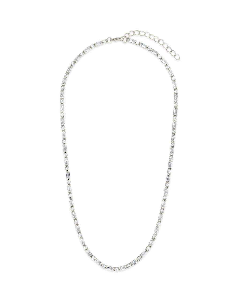 Georgia CZ Tennis Necklace & Bracelet Bundle - Sterling Forever