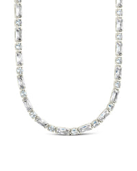 Georgia CZ Tennis Necklace & Bracelet Bundle - Sterling Forever