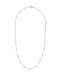 Rumor Stationed CZ Necklace - Sterling Forever