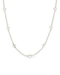 Rumor Stationed CZ Necklace - Sterling Forever