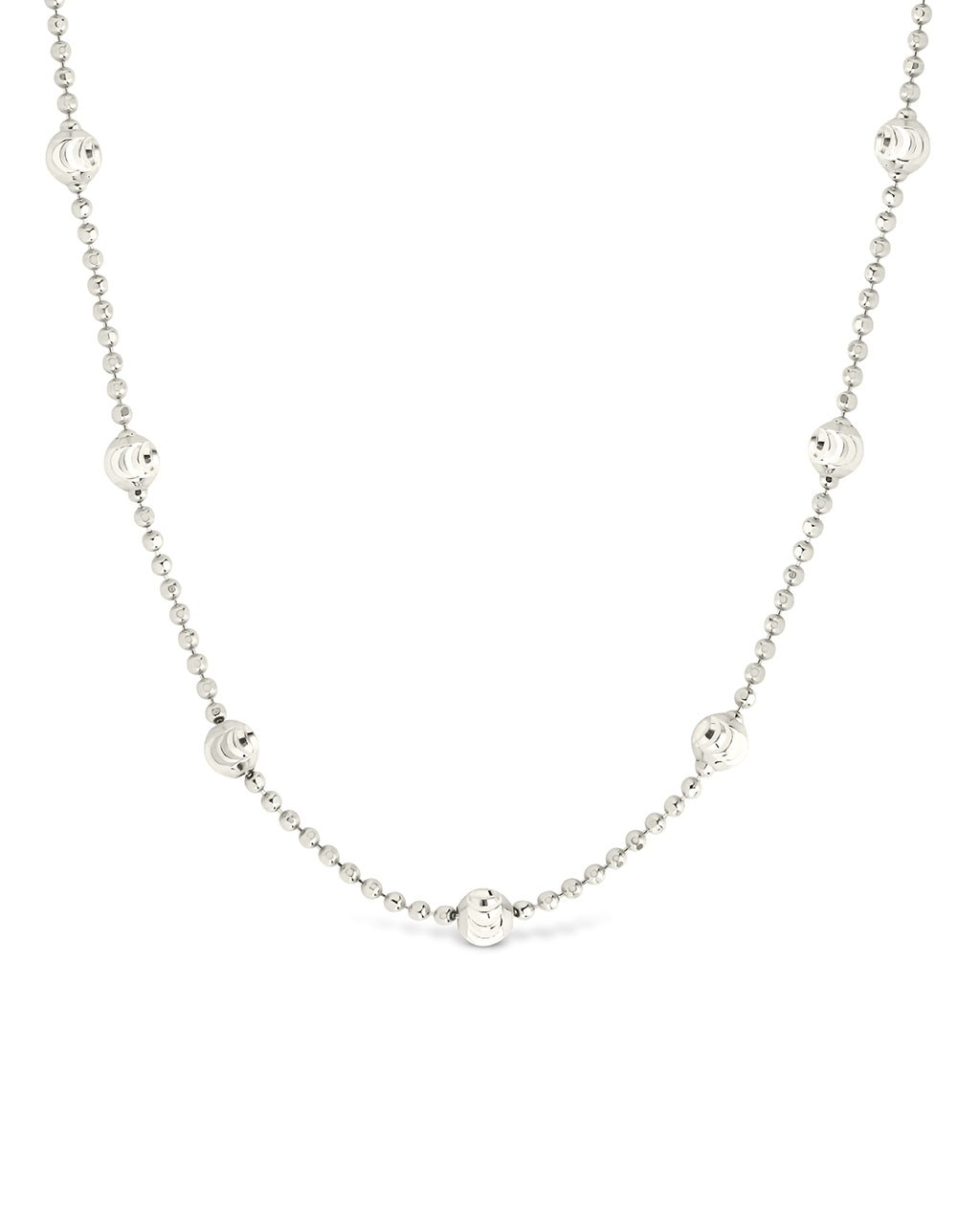 Rumor Stationed CZ Necklace - Sterling Forever
