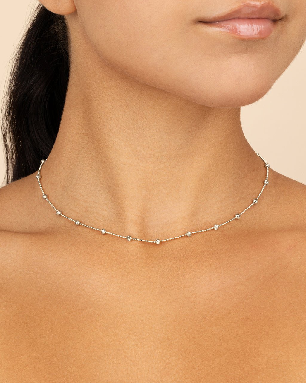 Rumor Stationed CZ Necklace - Sterling Forever