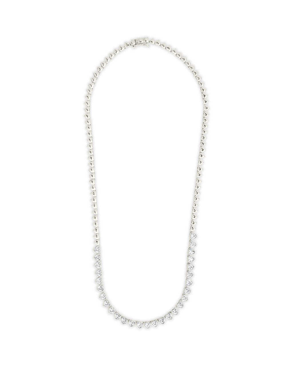 Heart CZ Tennis Bundle - Sterling Forever