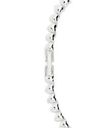 Stephanie Heart CZ Tennis Necklace