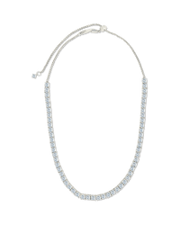 Jadon Adjustable CZ Tennis Necklace - Sterling Forever