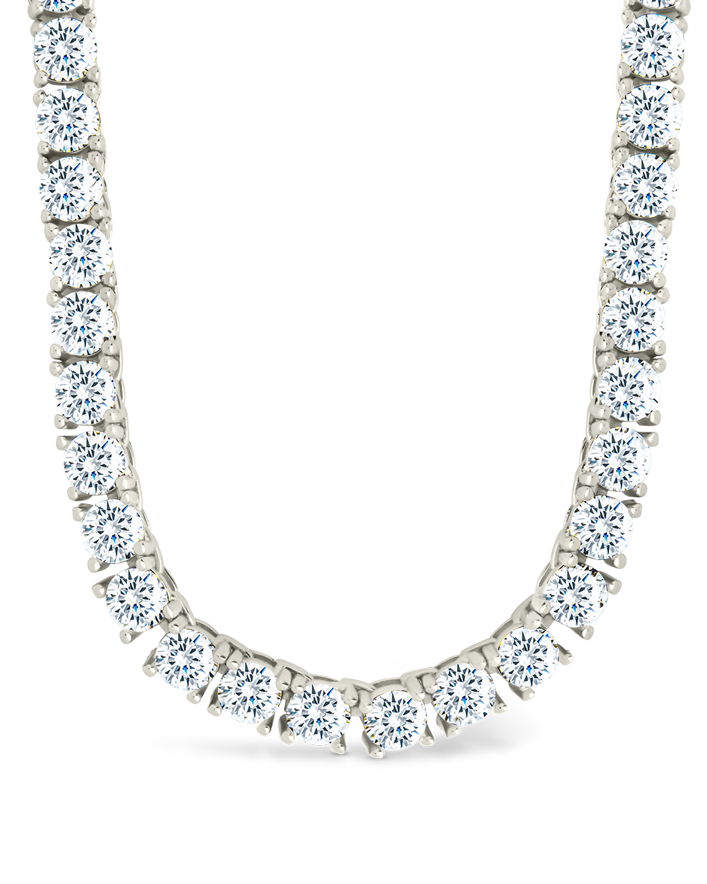 Jadon Adjustable CZ Tennis Necklace