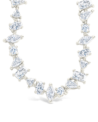 Ellery Adjustable CZ Tennis Necklace - Sterling Forever
