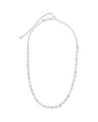 Camden Adjustable CZ Staggered Tennis Necklace - Sterling Forever