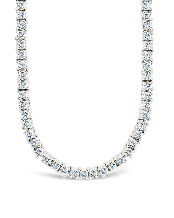 Mirabell Adjustable CZ Tennis Necklace