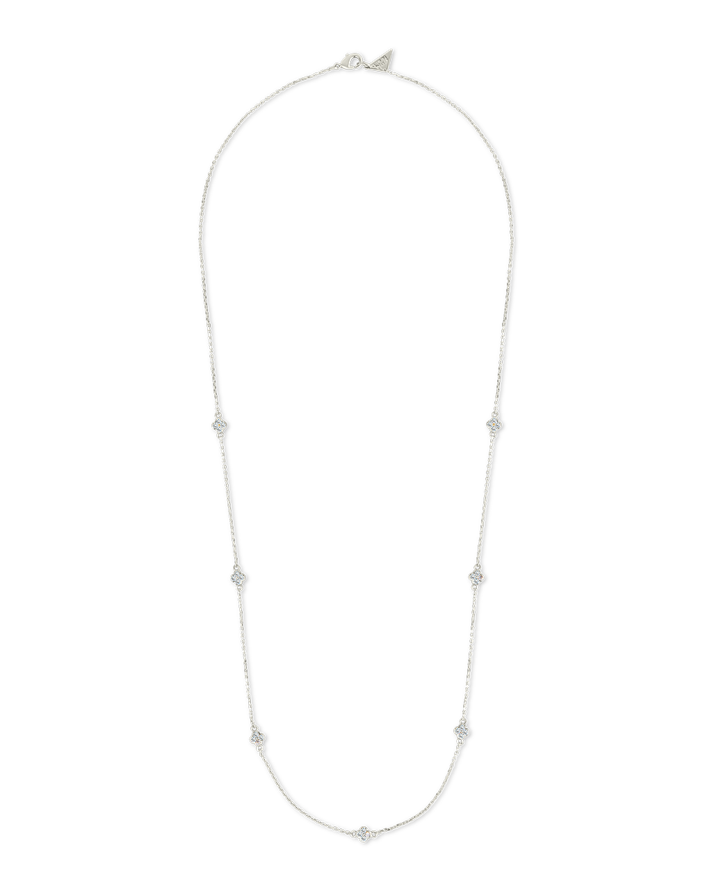 Honora CZ Petal Station Necklace