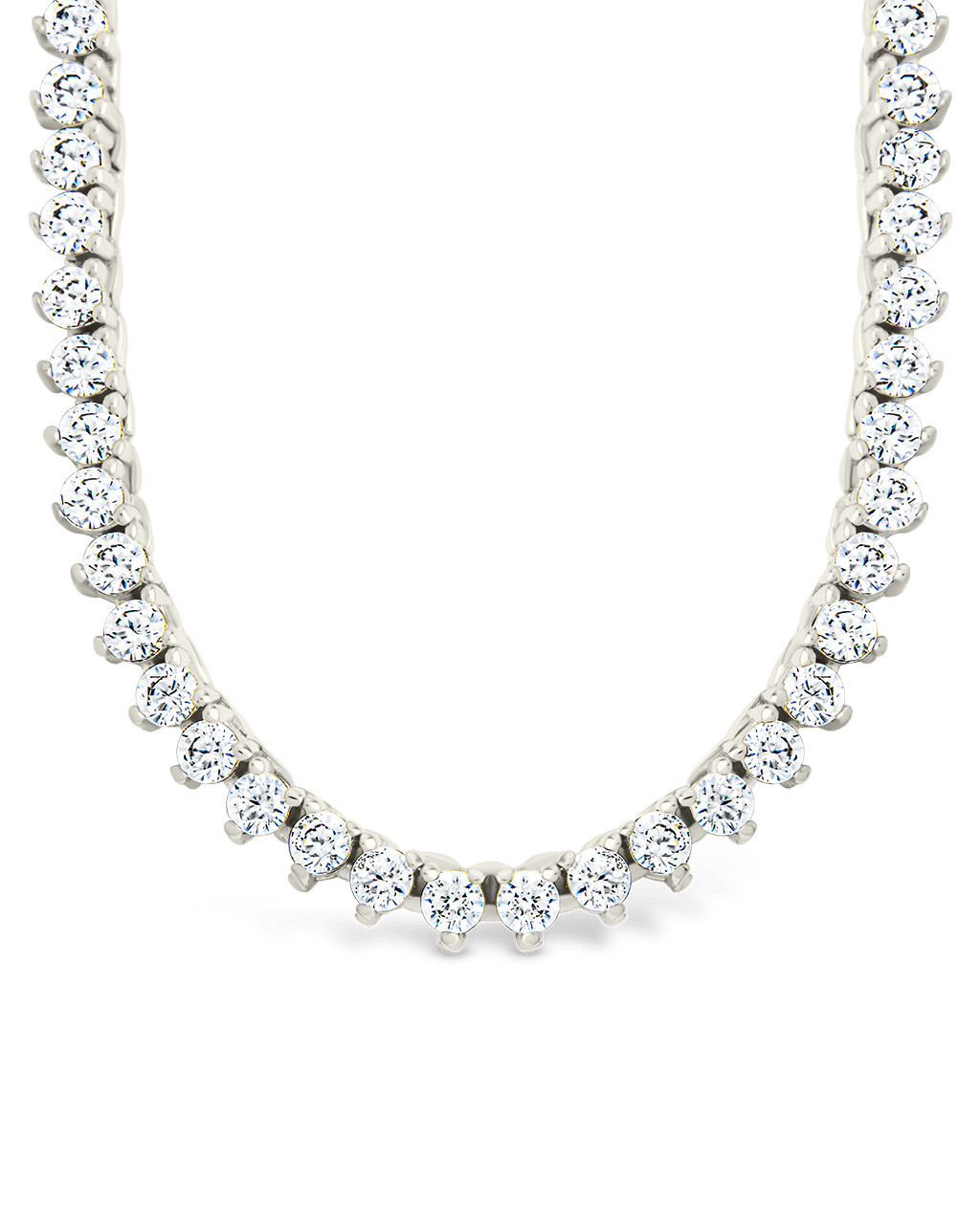 Perdita Brilliant Cut CZ Necklace - Sterling Forever
