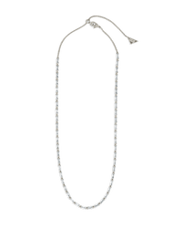 Madeline Baguette Tennis Necklace - Sterling Forever