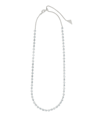 Kite Cut Tennis Necklace - Sterling Forever