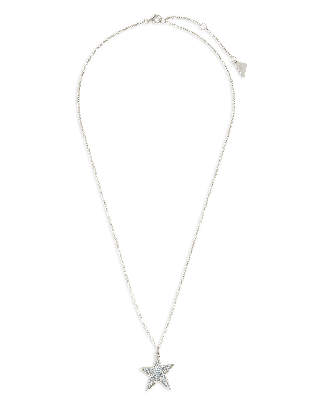 Pave CZ Star Pendant - Sterling Forever