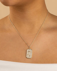 Pave CZ North Star Pendant - Sterling Forever