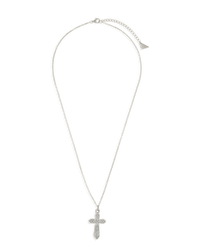 Pave CZ Cross Pendant - Sterling Forever