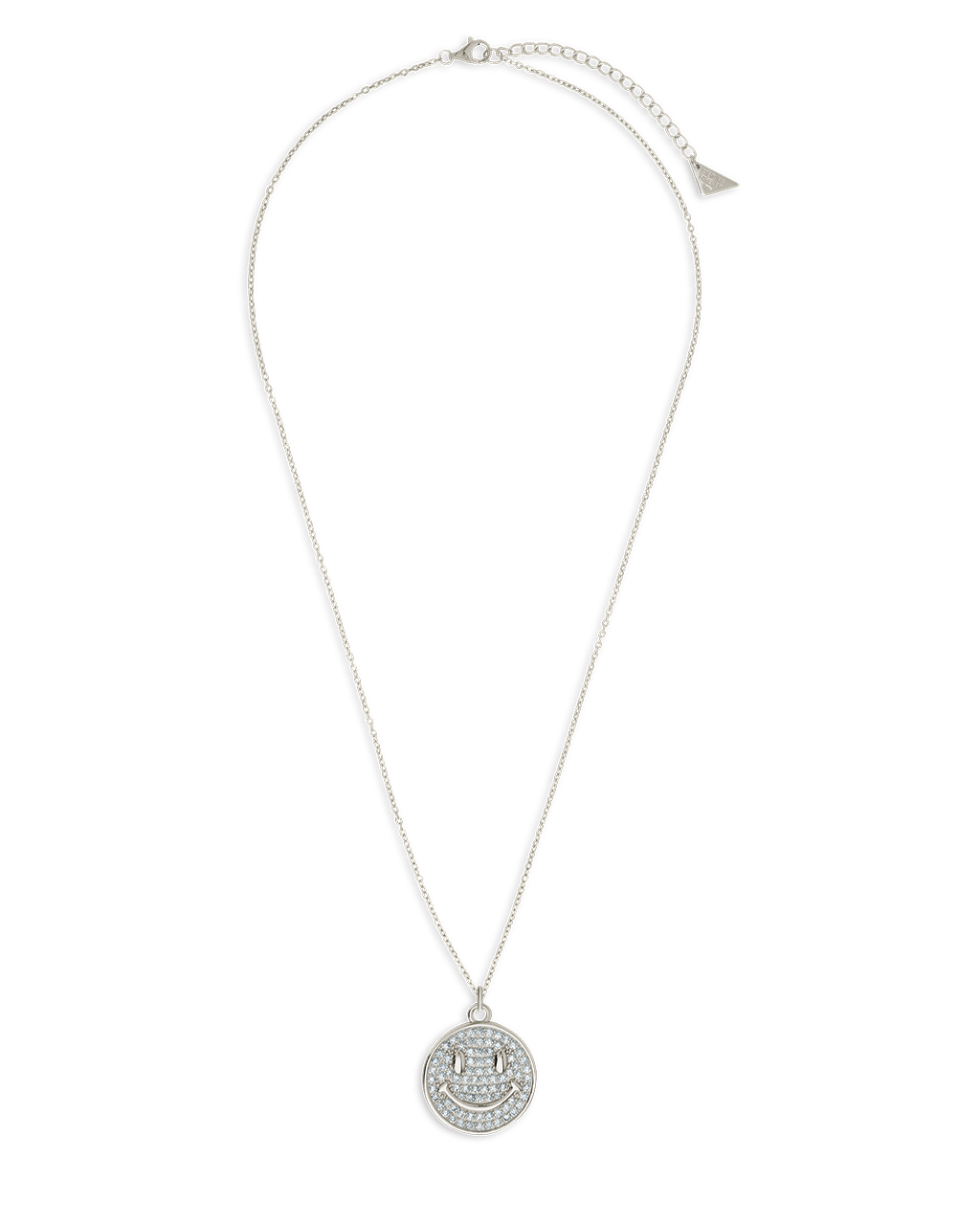 Pave CZ Positivity Pendant - Sterling Forever