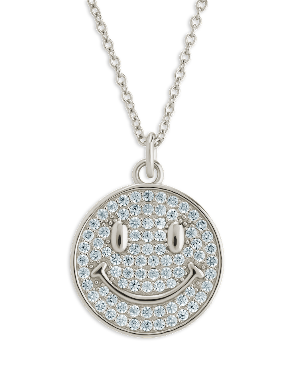 Pave CZ Positivity Pendant