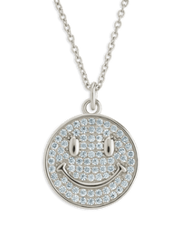 Pave CZ Positivity Pendant - Sterling Forever