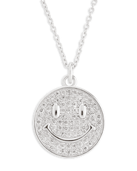 Pave CZ Positivity Pendant