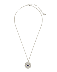 Pave CZ Evil Eye Pendant - Sterling Forever