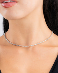 Georgia CZ Tennis Necklace
