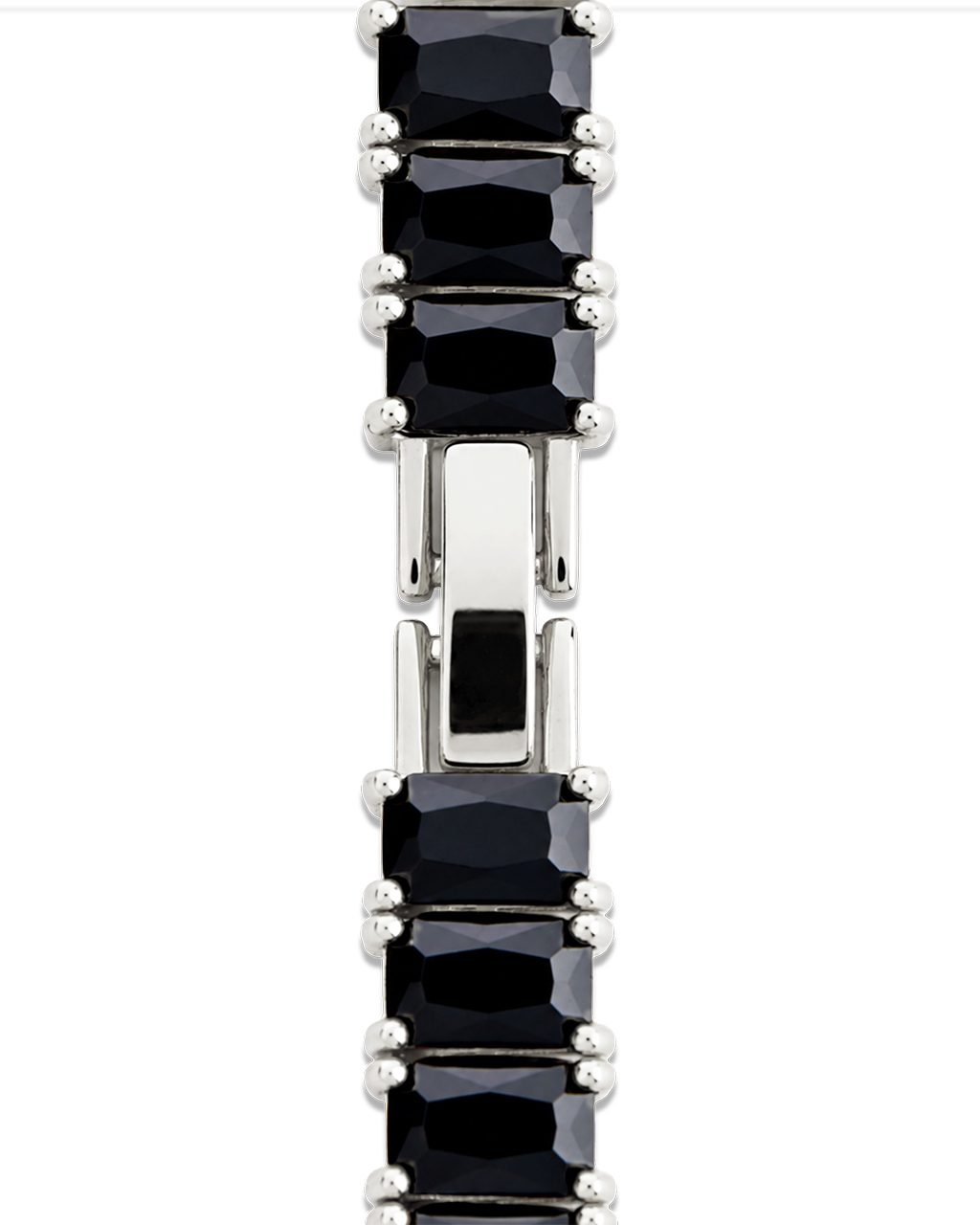 Marisol Black CZ Tennis Necklace