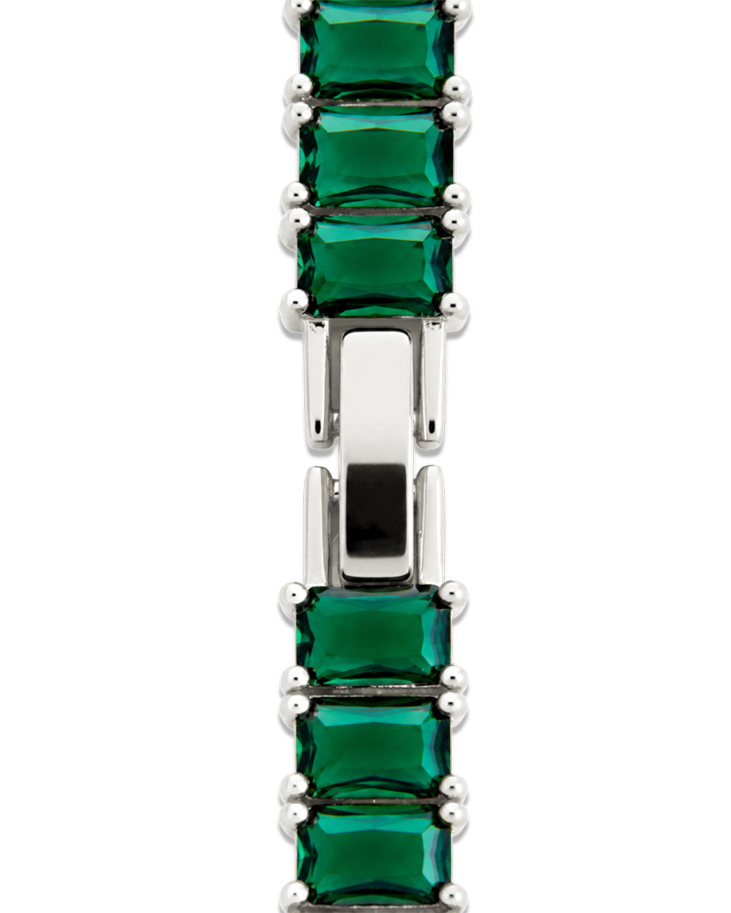 Marisol Emerald CZ Tennis Necklace