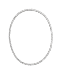Helene Asscher Cut Tennis Necklace