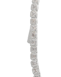 Helene Asscher Cut Tennis Necklace