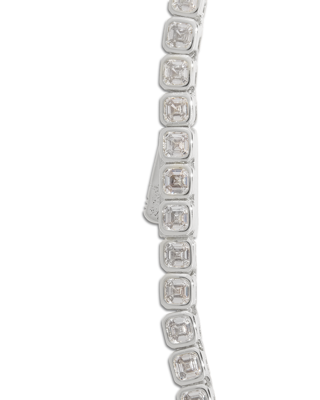 Helene Asscher Cut Tennis Necklace