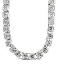 Helene Asscher Cut Tennis Necklace