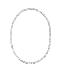 Helene Oval Cut Tennis Necklace
