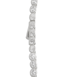 Helene Oval Cut Tennis Necklace