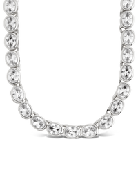 Helene Oval Cut Tennis Necklace