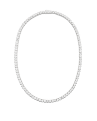 Helene Cushion Cut Tennis Necklace