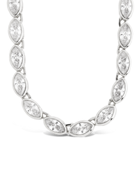 Helene Marquise Cut Tennis Necklace