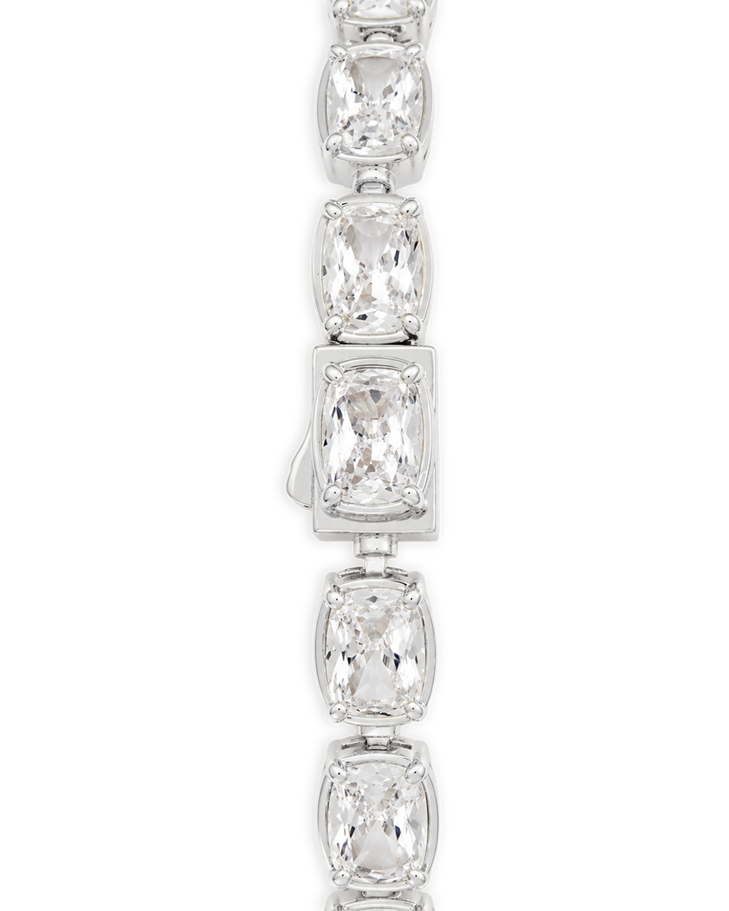 Elongated Cushion Tennis Bracelet