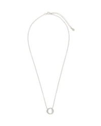 Sterling Silver CZ Interlocking Circle Pendant - Sterling Forever