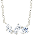 Sterling Silver Trio Cut Pendant - Sterling Forever