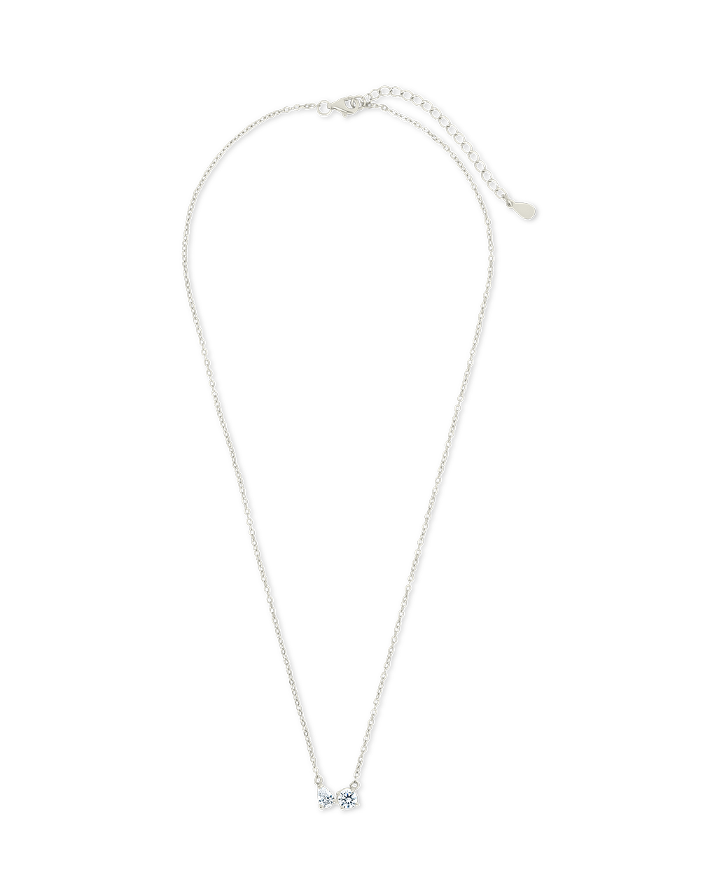 Sterling Silver Carolyn CZ Necklace - Sterling Forever