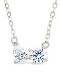 Sterling Silver Carolyn CZ Necklace - Sterling Forever
