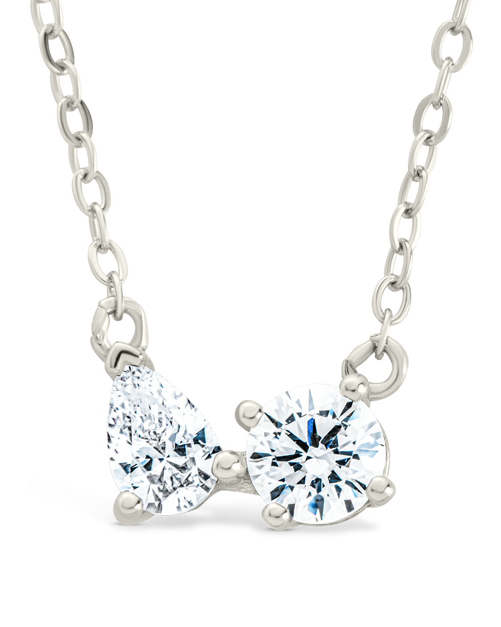 Sterling Silver Carolyn CZ Necklace - Sterling Forever
