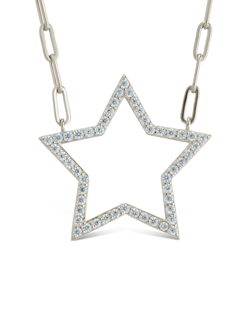 Sterling Silver Noémie Shining Star Necklace