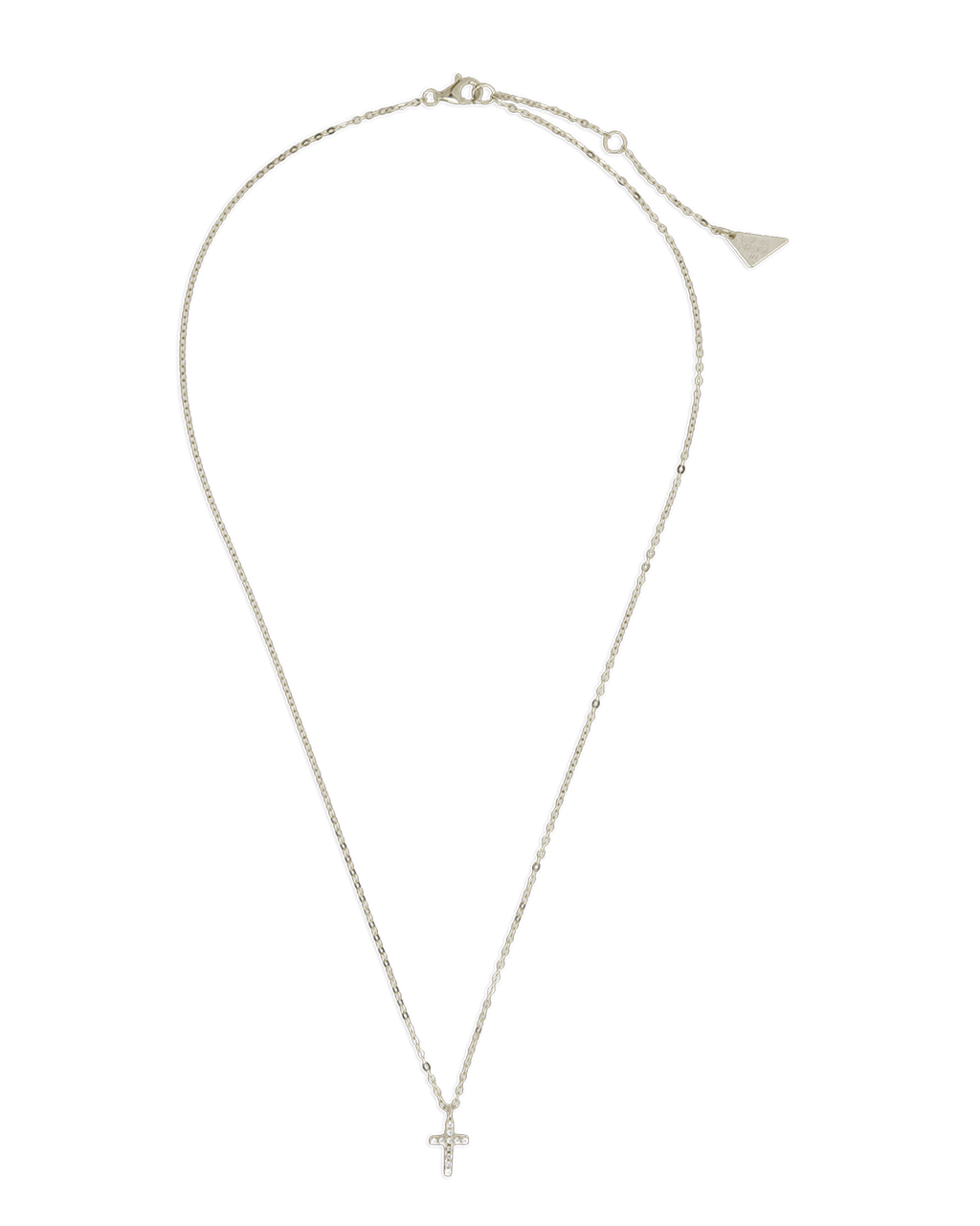 Sterling Silver Sinead Sparkling Cross Pendant - Sterling Forever