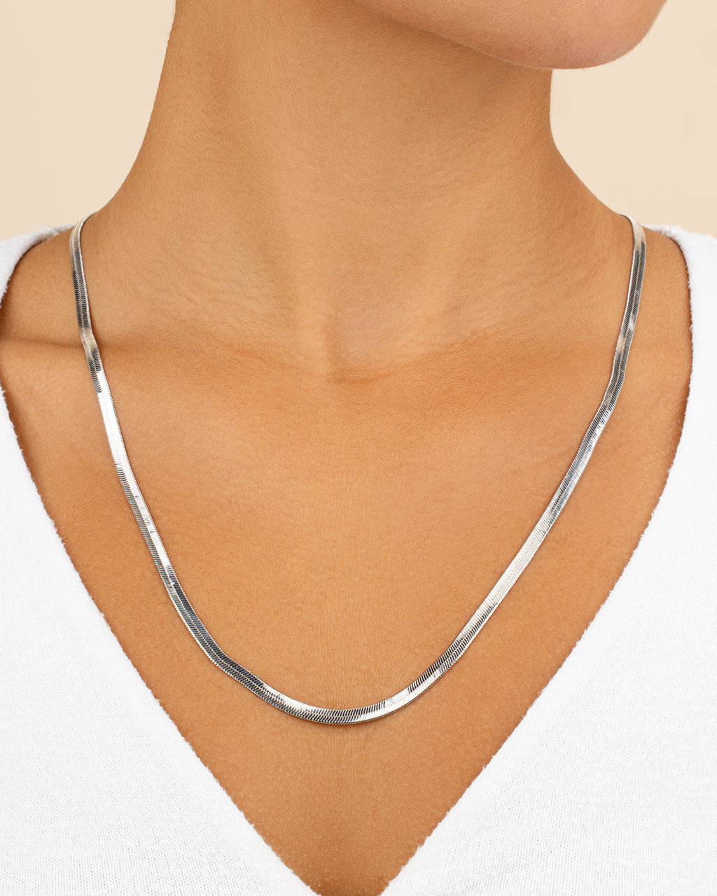 Herringbone Chain Necklace