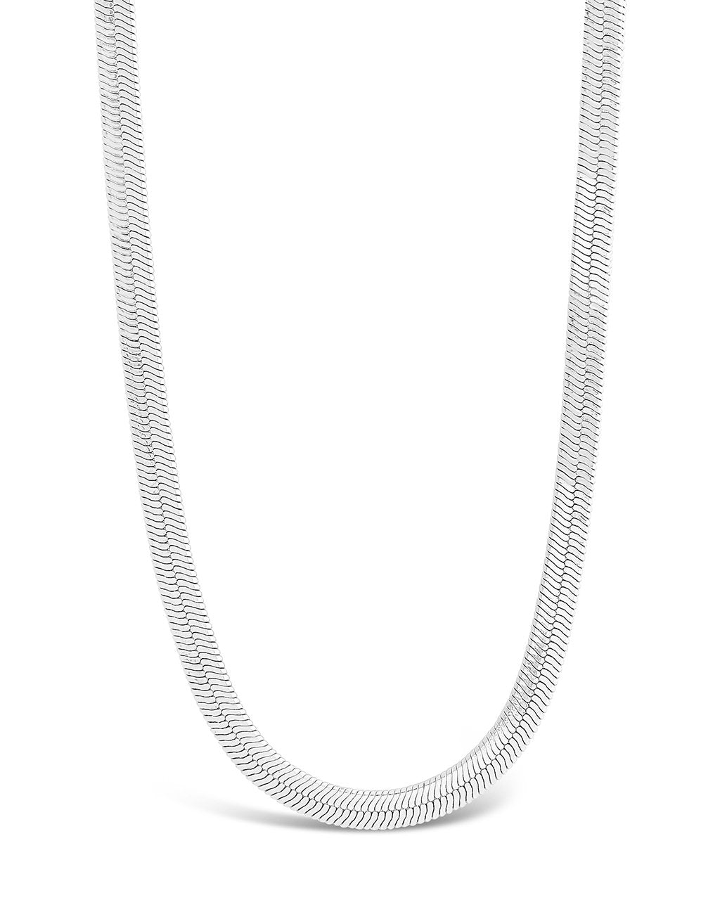 Sterling Silver Herringbone Chain - Sterling Forever