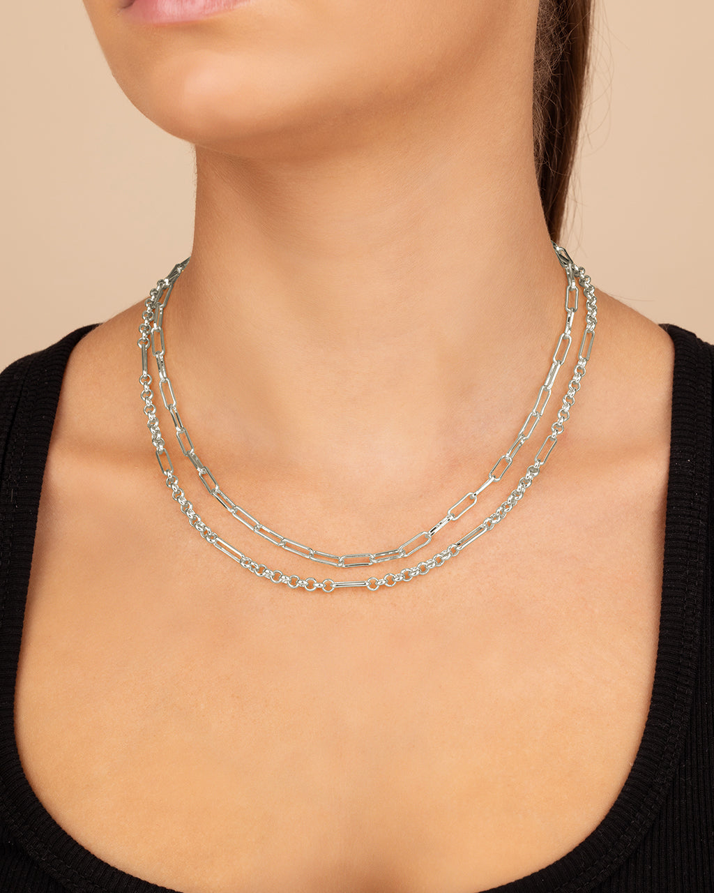Shirin Layered Chain Necklace