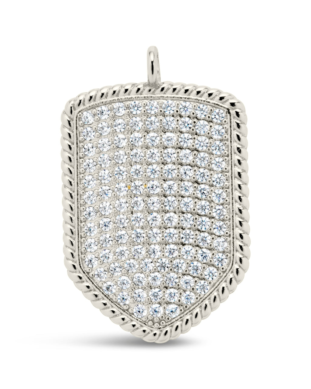 CZ Shield Charm